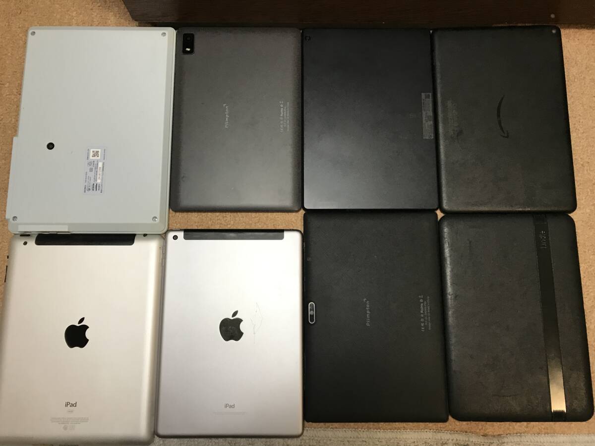 タブレット 8台セット まとめ 動作未確認 ジャンク 00