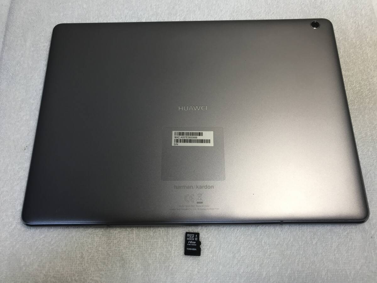 HUAWEI ファーウェイ MediaPad M3 Lite 10 BAH-W09 32GB グレー Wi-Fiモデル ジャンク