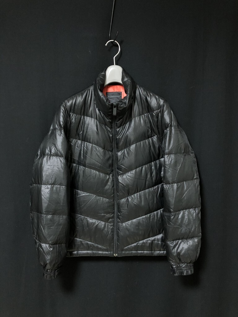 ◆CONVERSE コンバース　ライトダウンジャケット M　ブラック