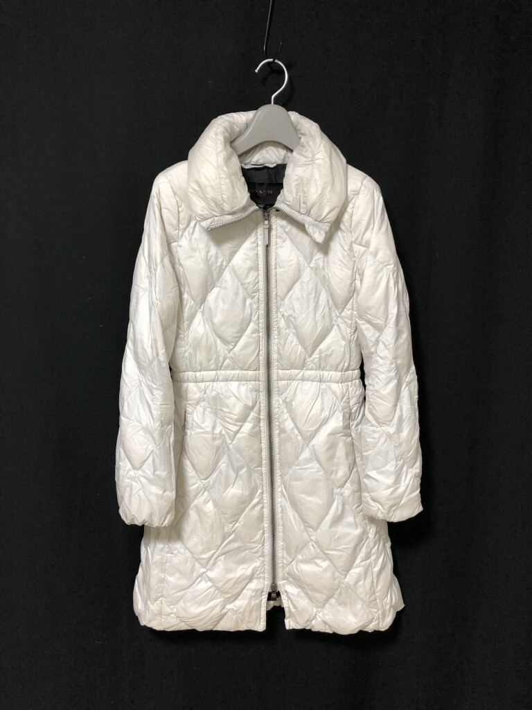◆COACH コーチ ダイヤキルトダウンコート 　Ａライン　ダウン85%