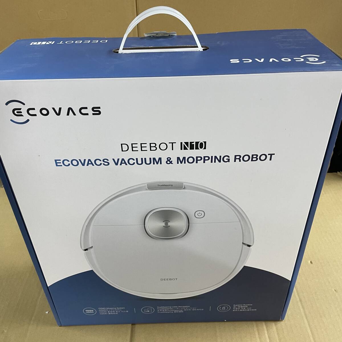 2200078 未使用　ECOVACS エコバックス ロボット掃除機 DEEBOT N10 DBX41