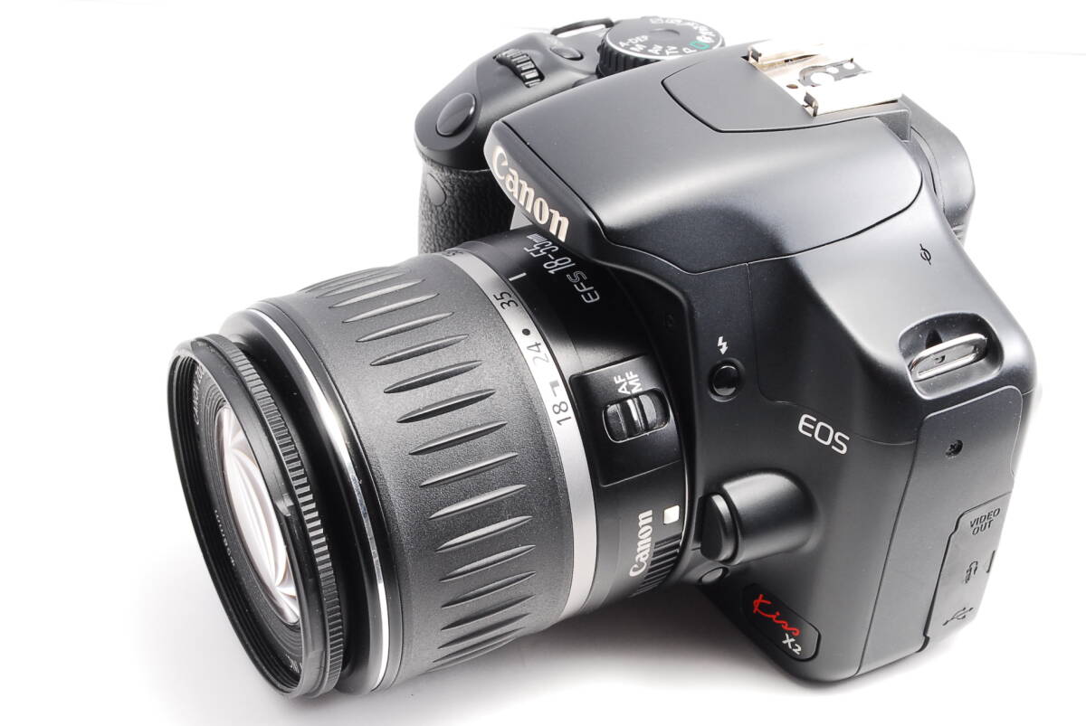〓使用感なく非常に綺麗〓キャノン　Canon Kiss X2　USM付レンズ付き
