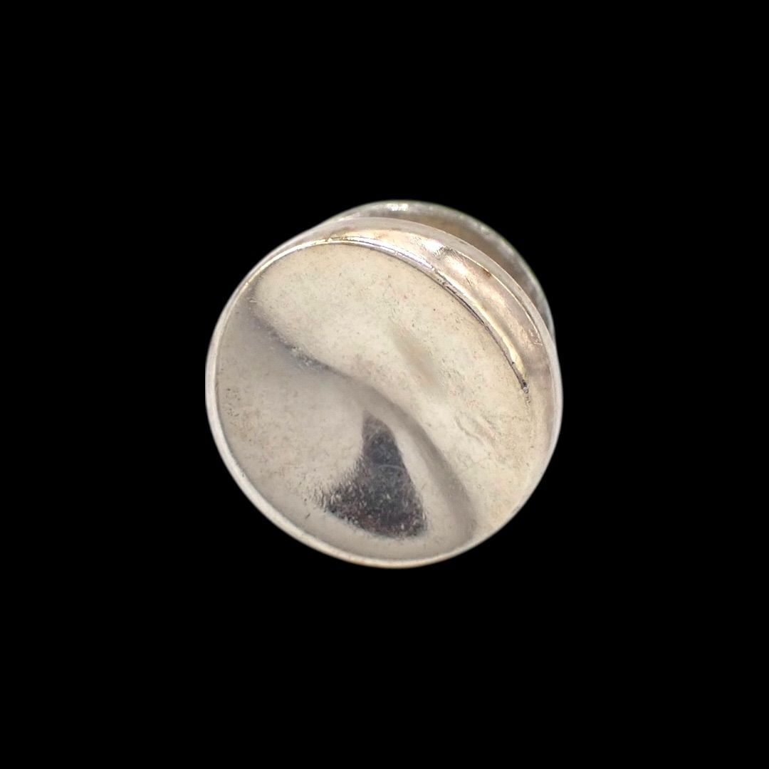 ジョージジェンセン Georg Jensen ピンブローチ ネクタイピン ブローチ タイタック 74 925 ラウンド サークル シルバー 4291