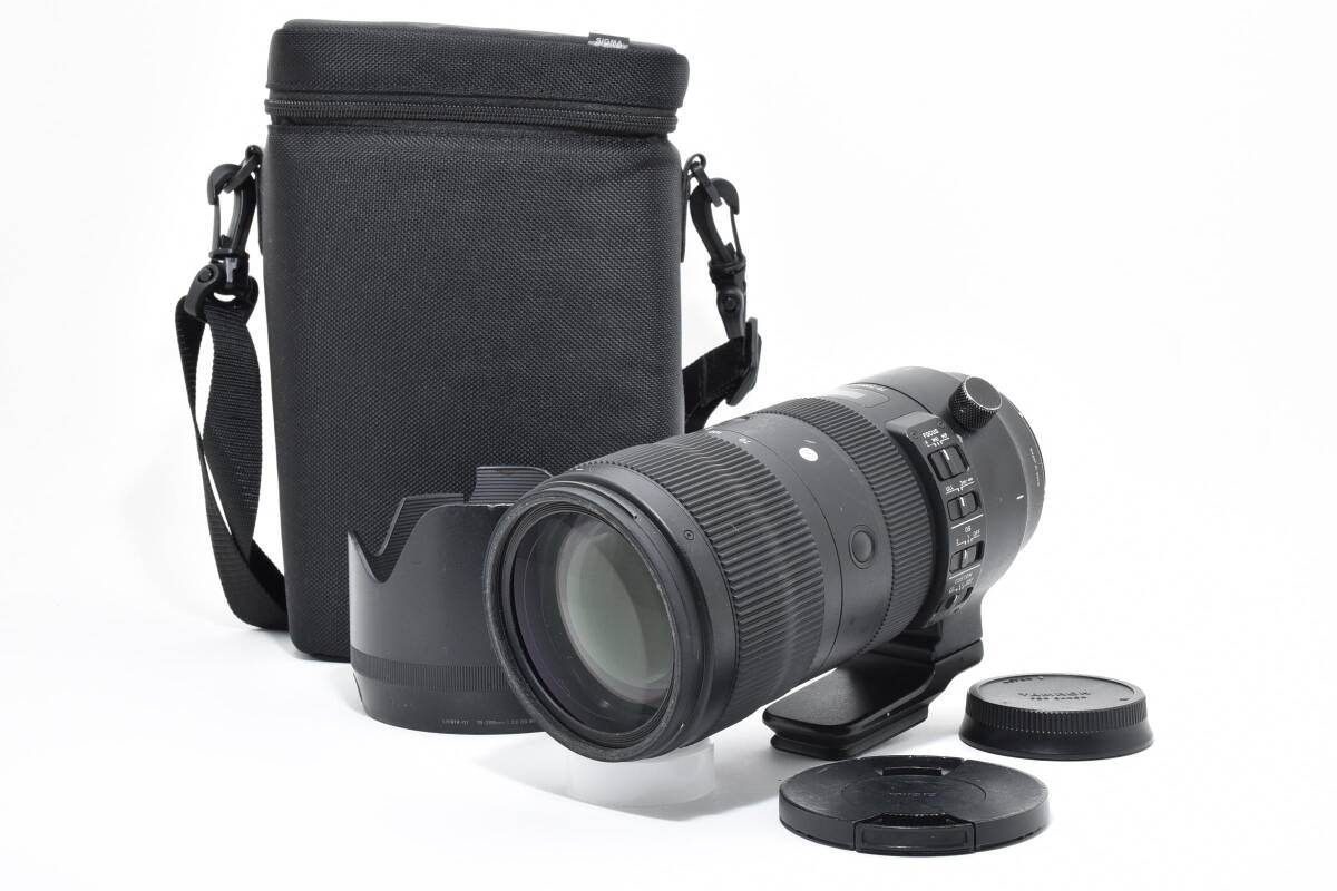 ★訳あり大特価★シグマ SIGMA 70-200mm F2.8 DG sports OS canon★ケース付き★ #2505481