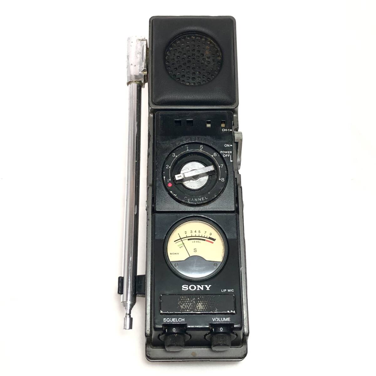 ＊【通電OK】SONY ICB-680 8ch トランシーバー 500mW 無線機 ハンディ レトロ 当時物 ソニー 動作未確認