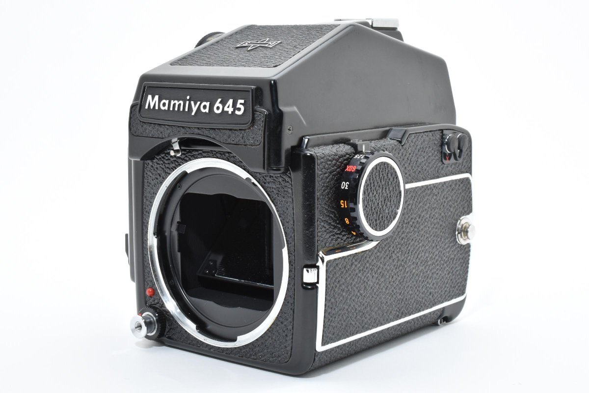 ◇◆ 極上美品 マミヤ Mamiya M645 ボディ ボデー + CDs プリズム ファインダー 中判カメラ 動作確認済 3141 ◆◇