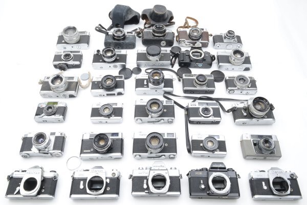 ★訳あり大特価★ キャノン CANON / MINOLTA /FUJICAなど ★30個まとめ★ レンジファインダー MS A33 ★★ #2905 #7021 #A42