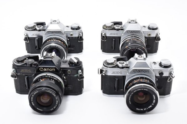 ★訳あり大特価★ キャノン CANON AE-1 単焦点レンズセット ★4個まとめ★ レンジファインダー MS A72 ★★ #2948 #4121 #A41