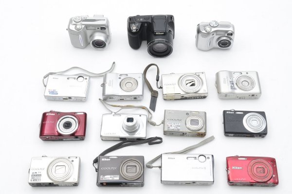 ★訳あり大特価★ ニコン NIKON COOLPIX S600 /S6100 /S3500 /S710など ★15個まとめ★ コンパクトデジタルカメラ MS A05 #2973 #9121 #A32