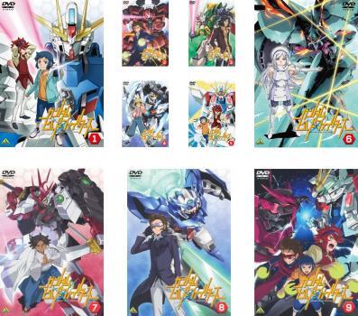 ガンダム ビルドファイターズ 全9枚 01～25 最終話 レンタル落ち 全巻セット 中古 DVD