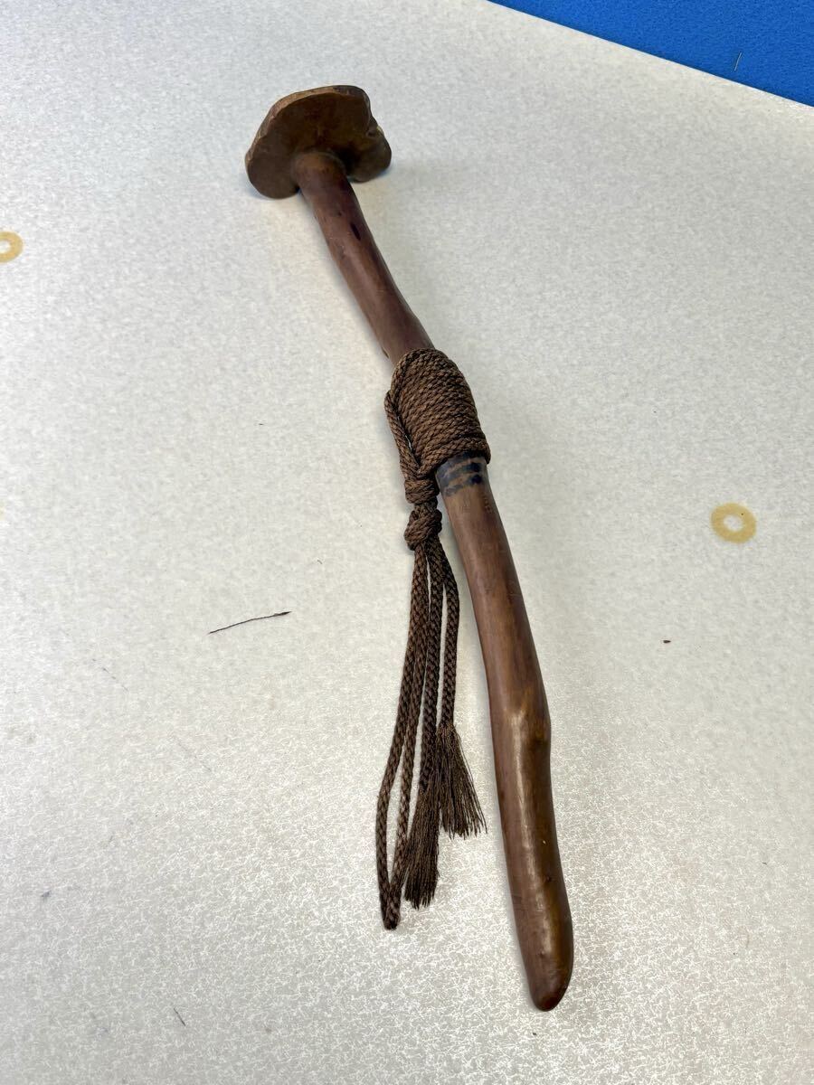 （山成）如意棒　如意　仏具　 古道具 寺院　時代物