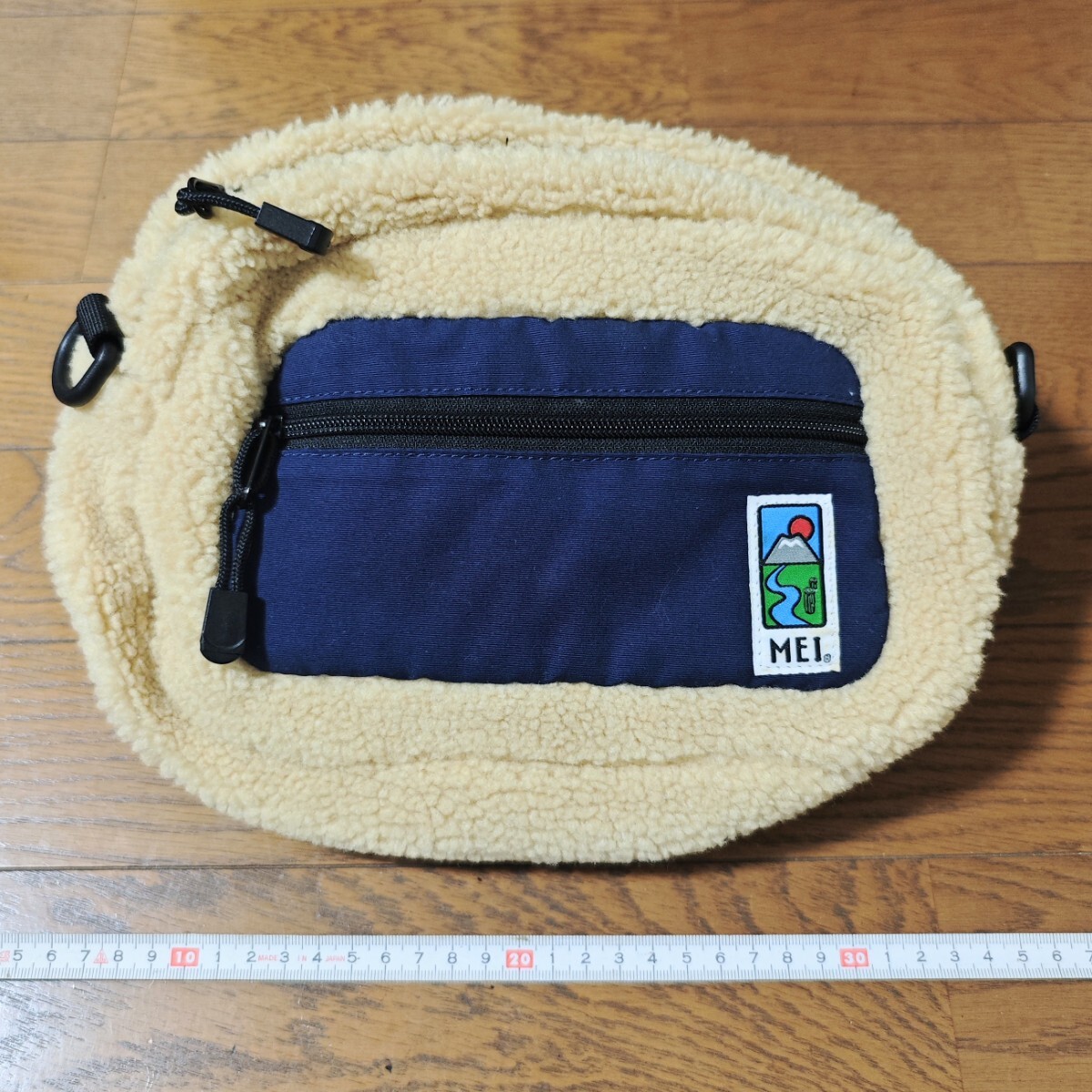 美品 MEI ウエストバッグ