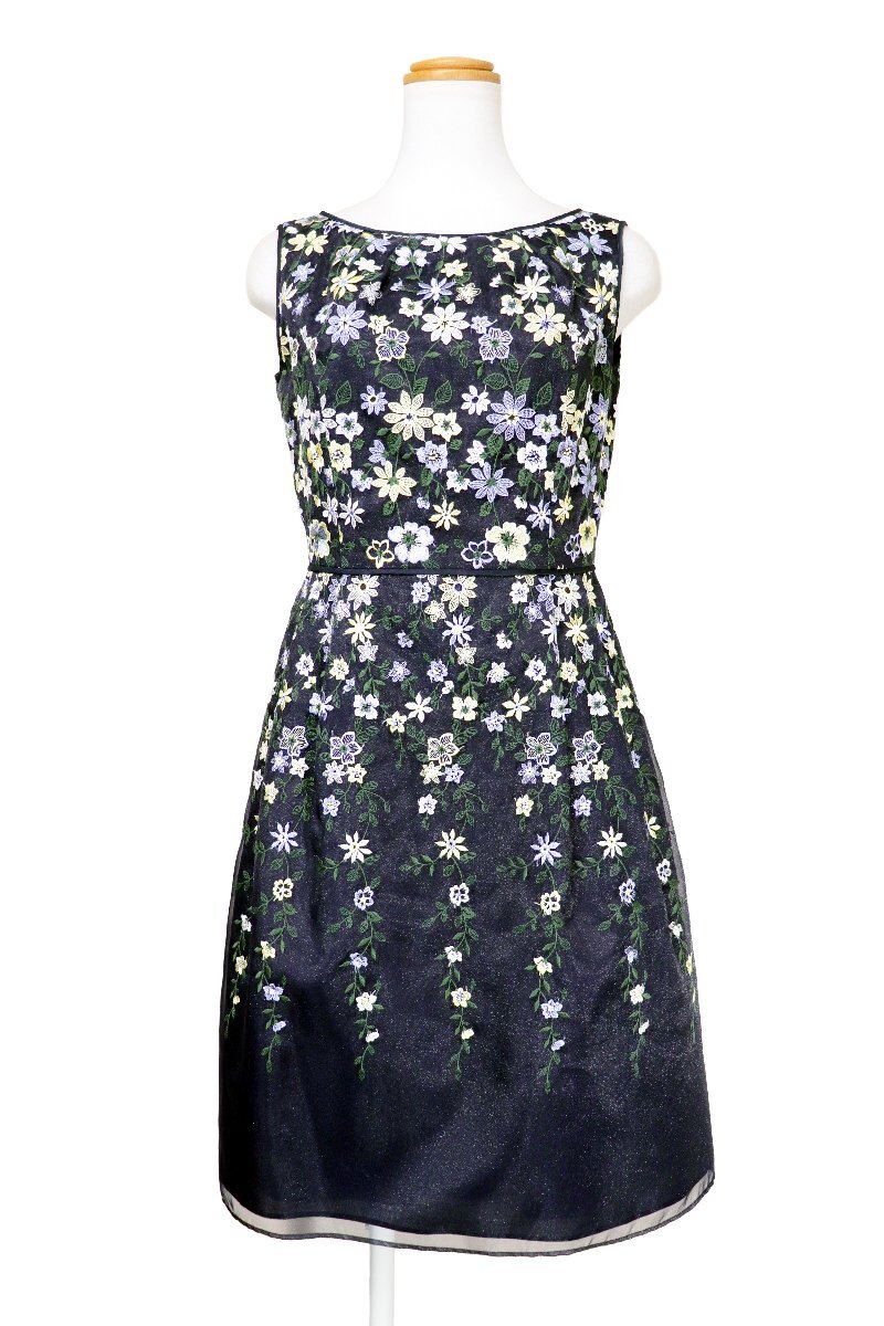★店舗限定色/名品!!人気/未使用★TOCCAトッカ/ETOILEドレス定価5.7万：0/ネイビー系xa061