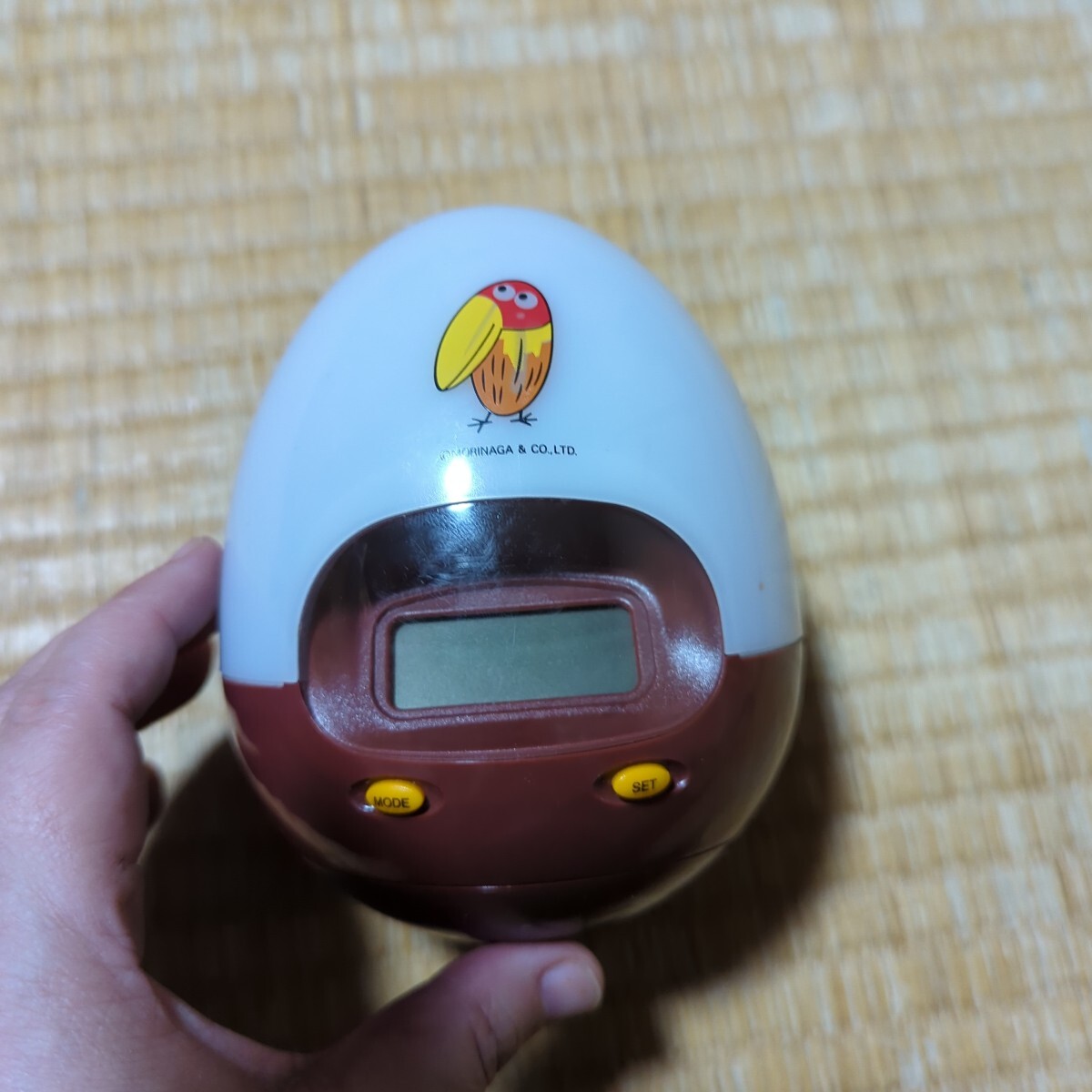 森永キョロちゃんスイングライト時計ジャンク品
