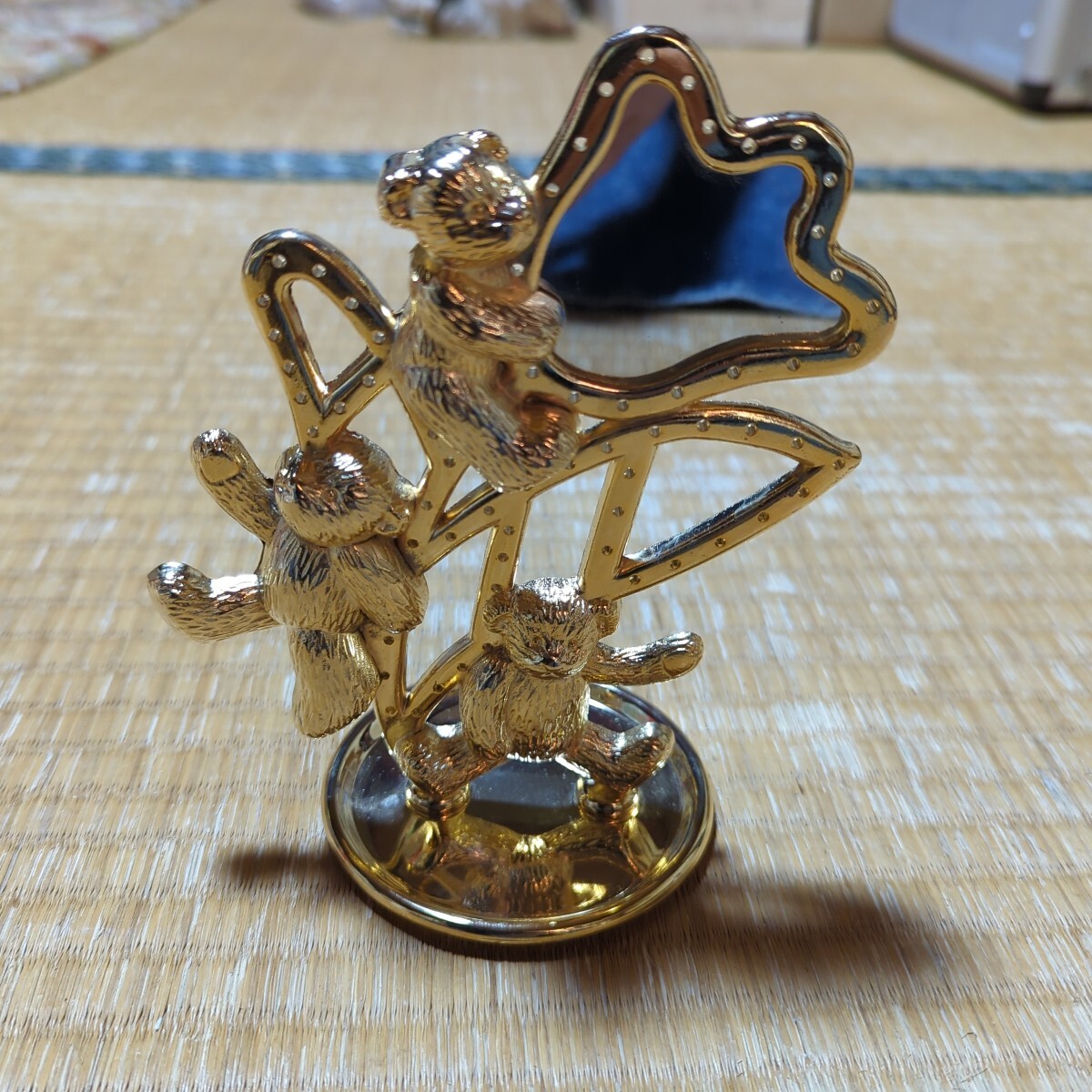 ピアス＆リングホルダー 置物