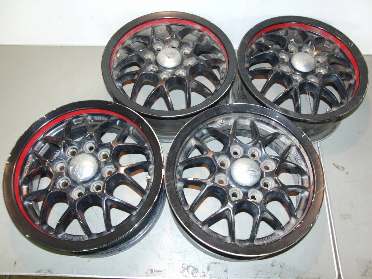 COLIN STRING'S-M 13インチ アルミホイール 13x5.0J 4穴マルチ PCD110/114.3 1350ET50 ×4本 日本製　/BL57