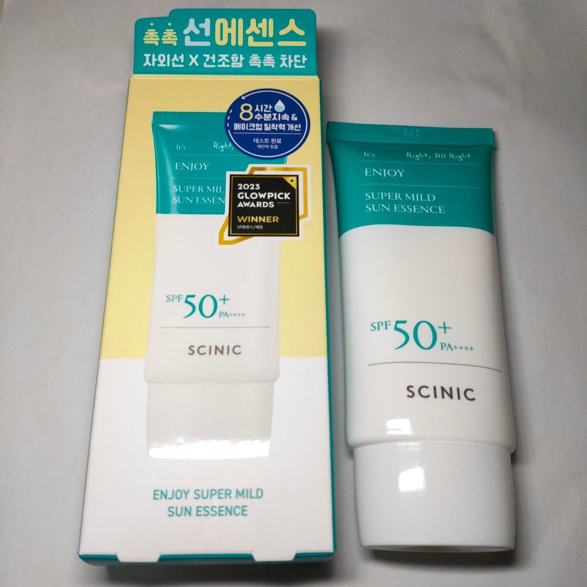 新品 サイニックSCINIC エンジョイスーパーマイルドサンブロック 50ml SPF 50+ PA++++ 日焼け止めUVカット