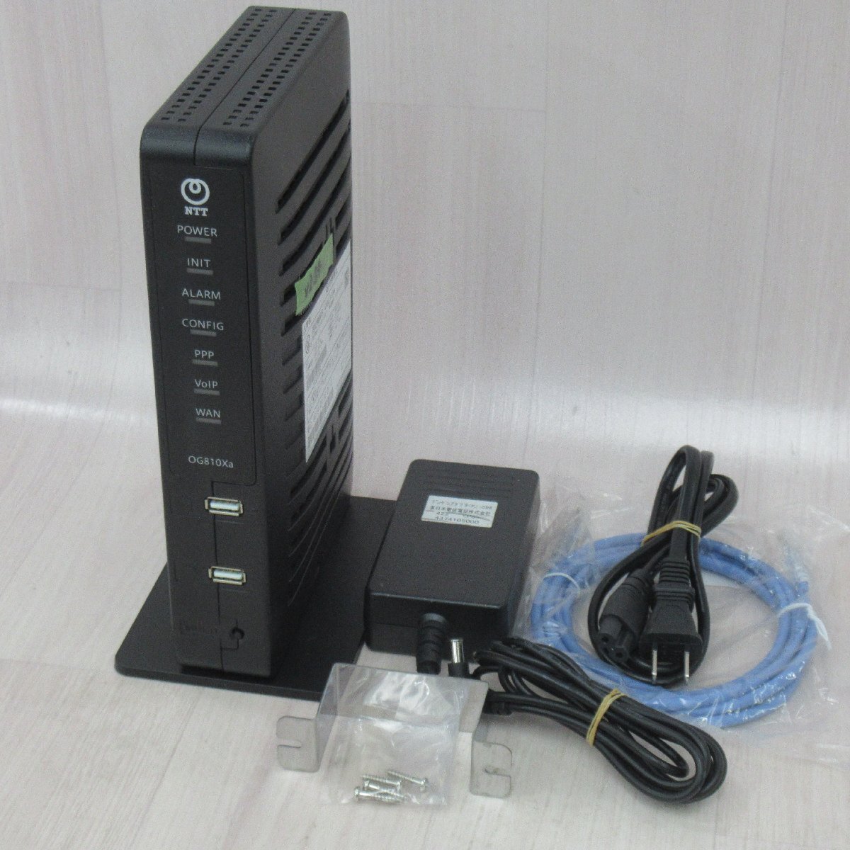 ▲NTT OG810Xa 西18年製 Ver.2.34 Netcommunity アナログ VoIPルータ 保証有 ZZE 19692#