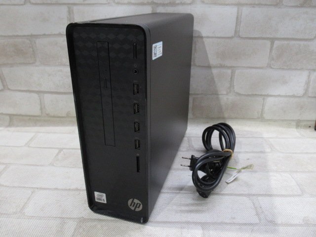 AL0324 Ω 新TTPC 2756♪ 保証有 HP【 Slim Desktop PC S01-pF1152jp 】【 Win11 Home / Core i5-10400 / 8.00GB / SSD:256GB 】