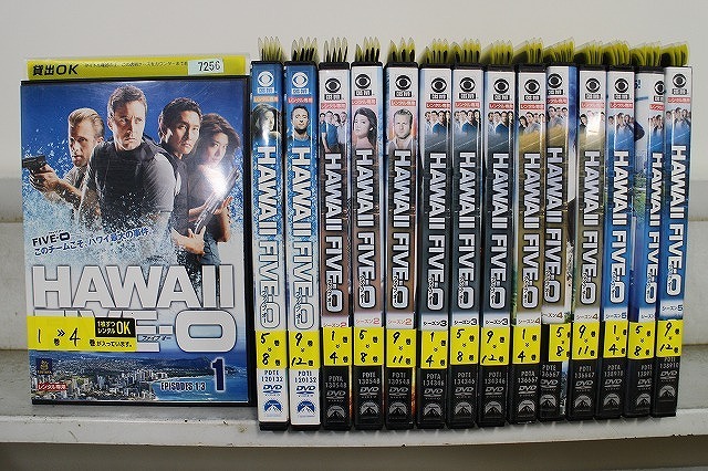 DVD HAWAII FIVE-0 ハワイ ファイブ オー シーズン1〜5 全58巻 ※ケース無し発送 レンタル落ち Z2D1434