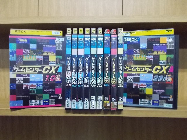 DVD ゲームセンターCX 不揃い 計11本セット ※ケース無し発送 レンタル落ち ZX2298