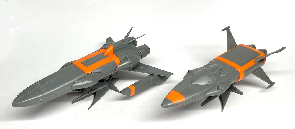 ベルファイン トップをねらえ！メカニックセレクション バスターマシン1号 バスターマシン2号 プラモデル 成形色完成品 SMP