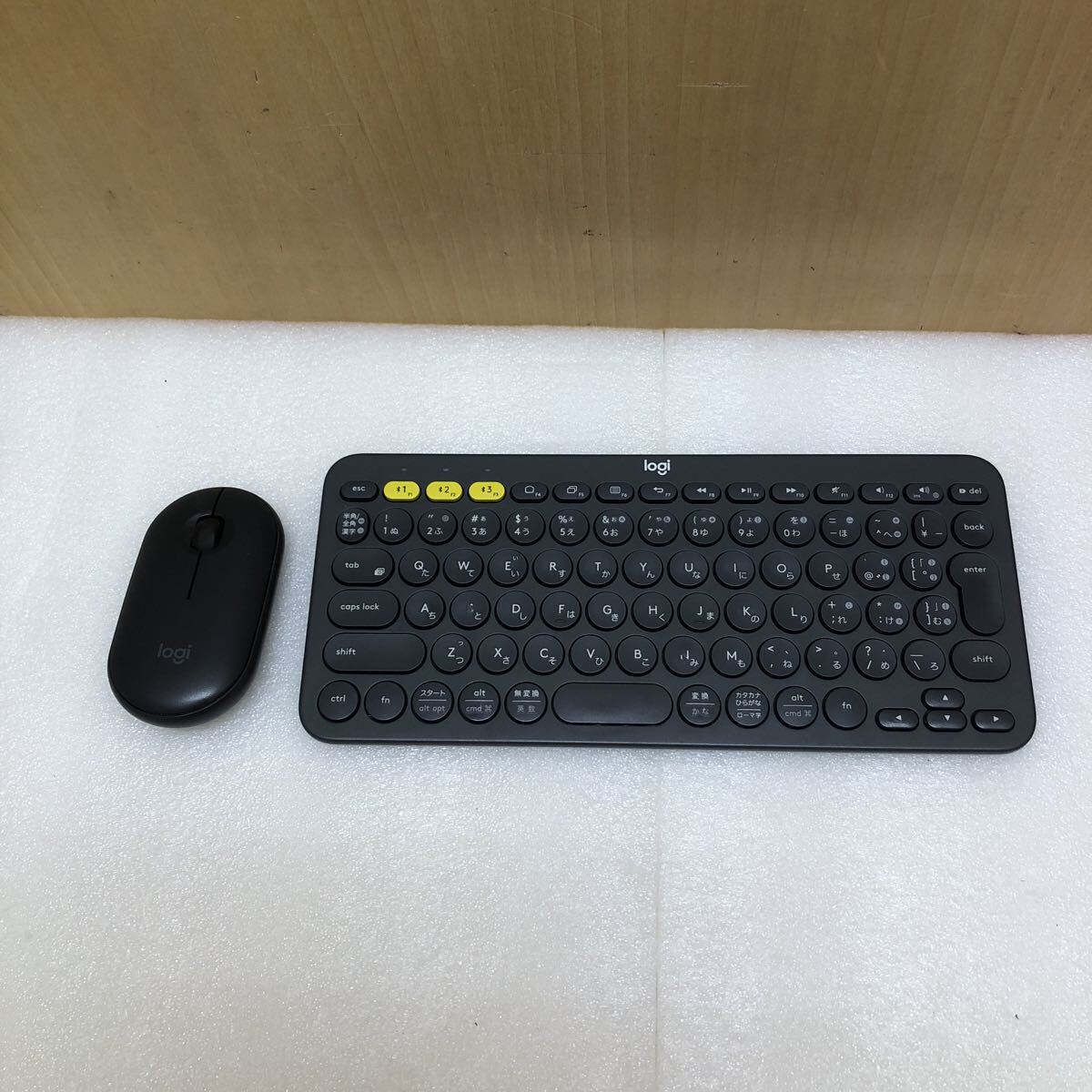 TK5836 Logicool ワイヤレスキーボード＋マウスセットK380＋M350 現状品 1204