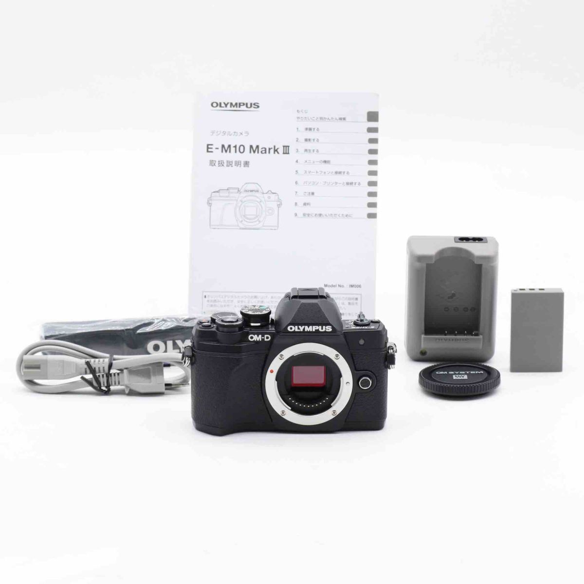 ほぼ新品★ OLYMPUS OM-D E-M10 Mark III ボディ ブラック #721