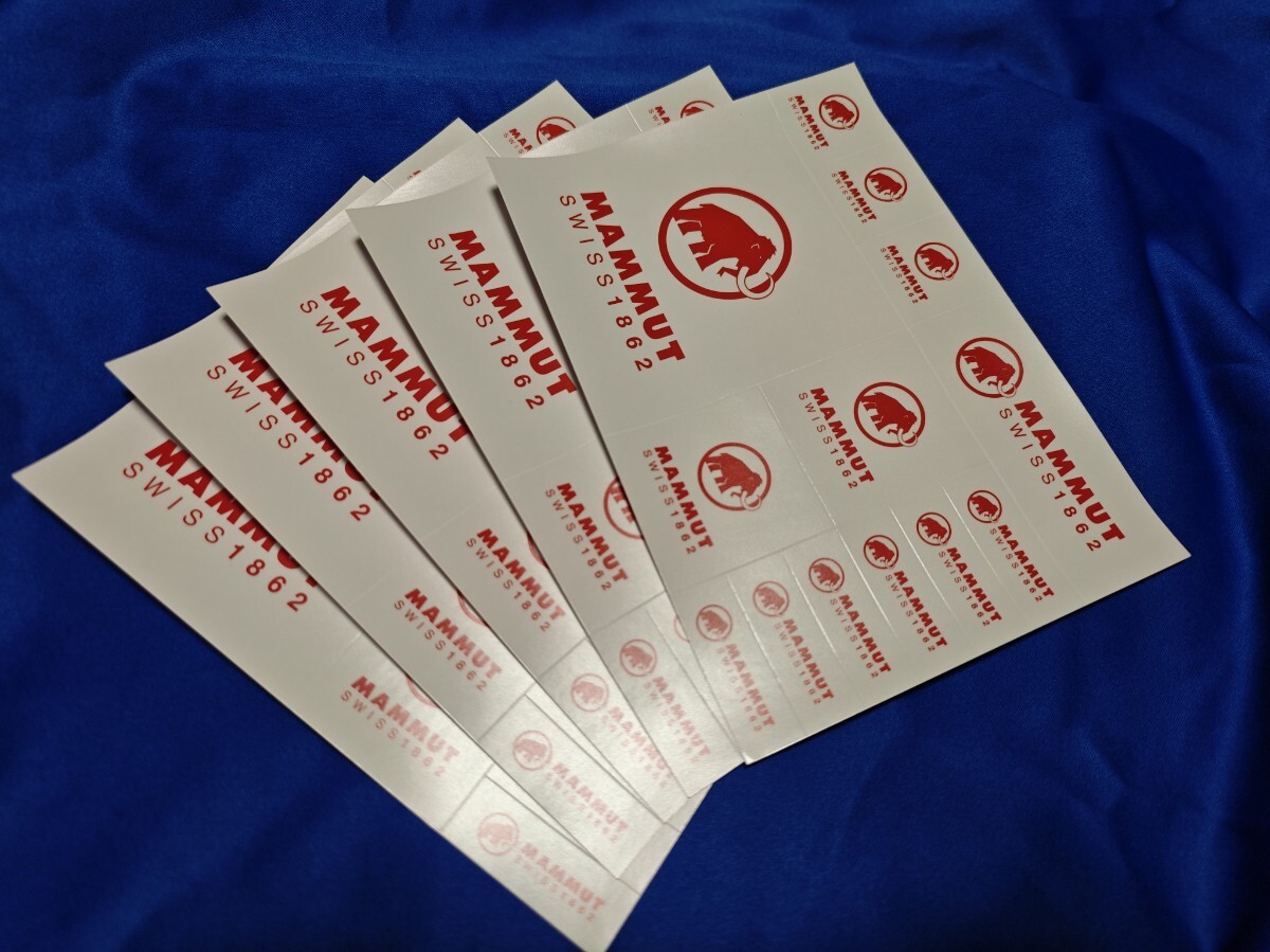 NAMMUT 純正ステッカー 白 5枚【未使用】sticker white