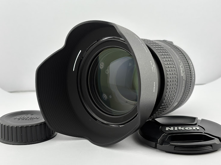 ★美品★ニコン NIKON AF-S NIKKOR 24-120mm F4 G ED VR ★レンズフード HB-53、前後キャップ付★#1214-12