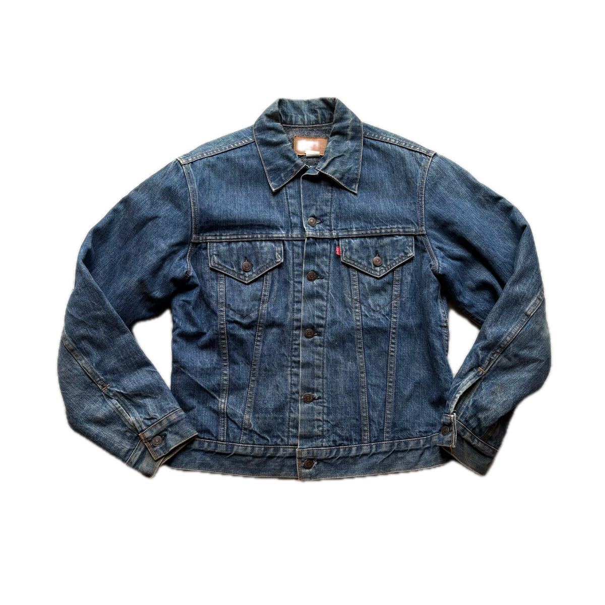 80sリーバイス ビンテージ Levis vintage デニムジャケット70505 ブランケット付き
