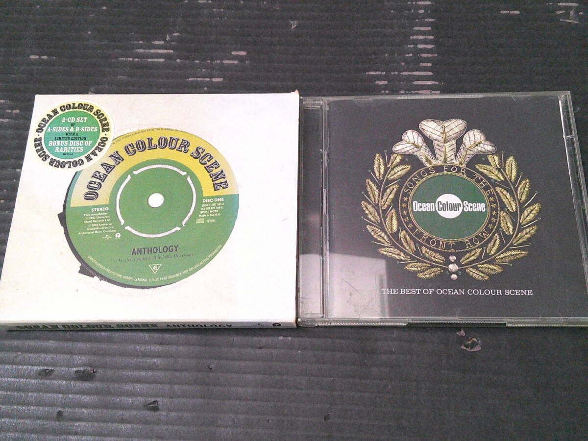 OCEAN COLOUR SCENE/オーシャン・カラー・シーン ベスト「SONGS FOR THE FRONT ROW THE BEST OF」「ANTHOLOGY」2CD