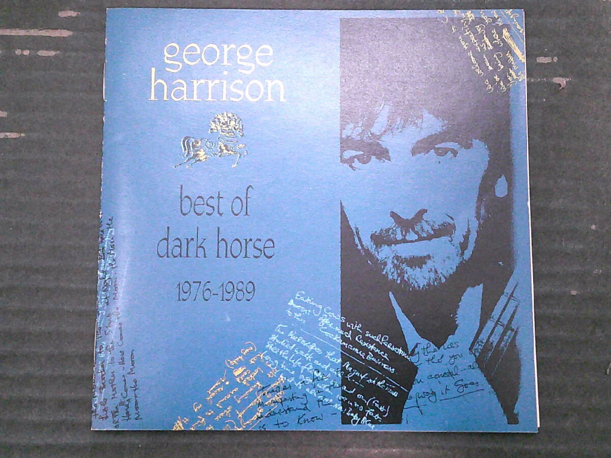 GEORGE HARRISON/ジョージ・ハリスン ベスト「BEST OF DARK HORSE 1976-1989/ダークホース」国内盤 THE BEATLES