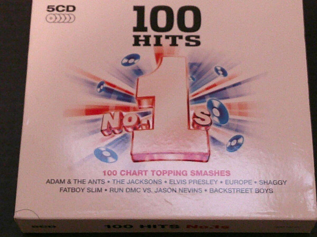 オムニバス「100 HITS NO.1s」5CD ELVIS PRESLEY/ROY ORBISON/DEL SHANNON/JACKIE WILSON
