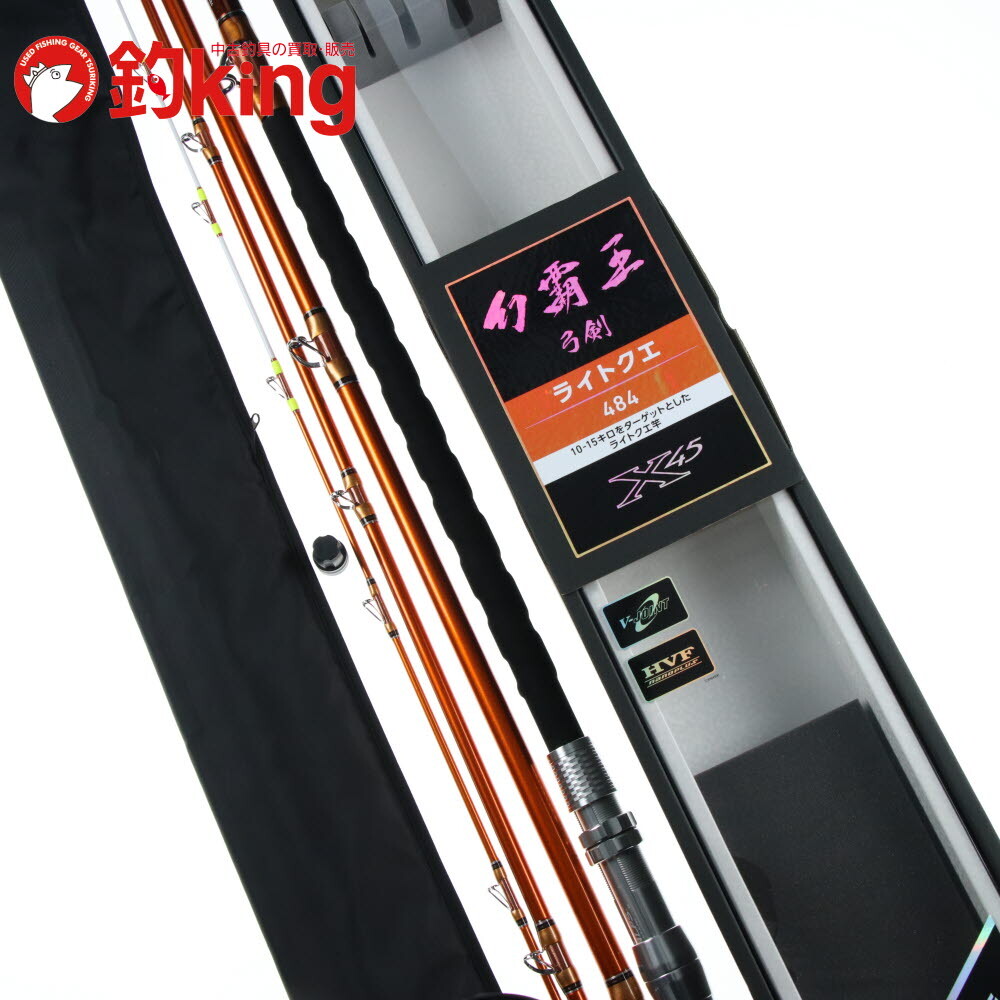 ダイワ 幻覇王 弓剣 ライトクエ 484 /A352Y 美品 石鯛 イシダイ 口白 クエ アラ モロコ 磯釣り クエ竿