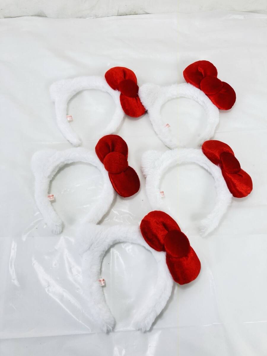 サンリオ ハローキティ カチューシャ ピューロランド ハーモニーランド 5点 まとめ HJ-251208004