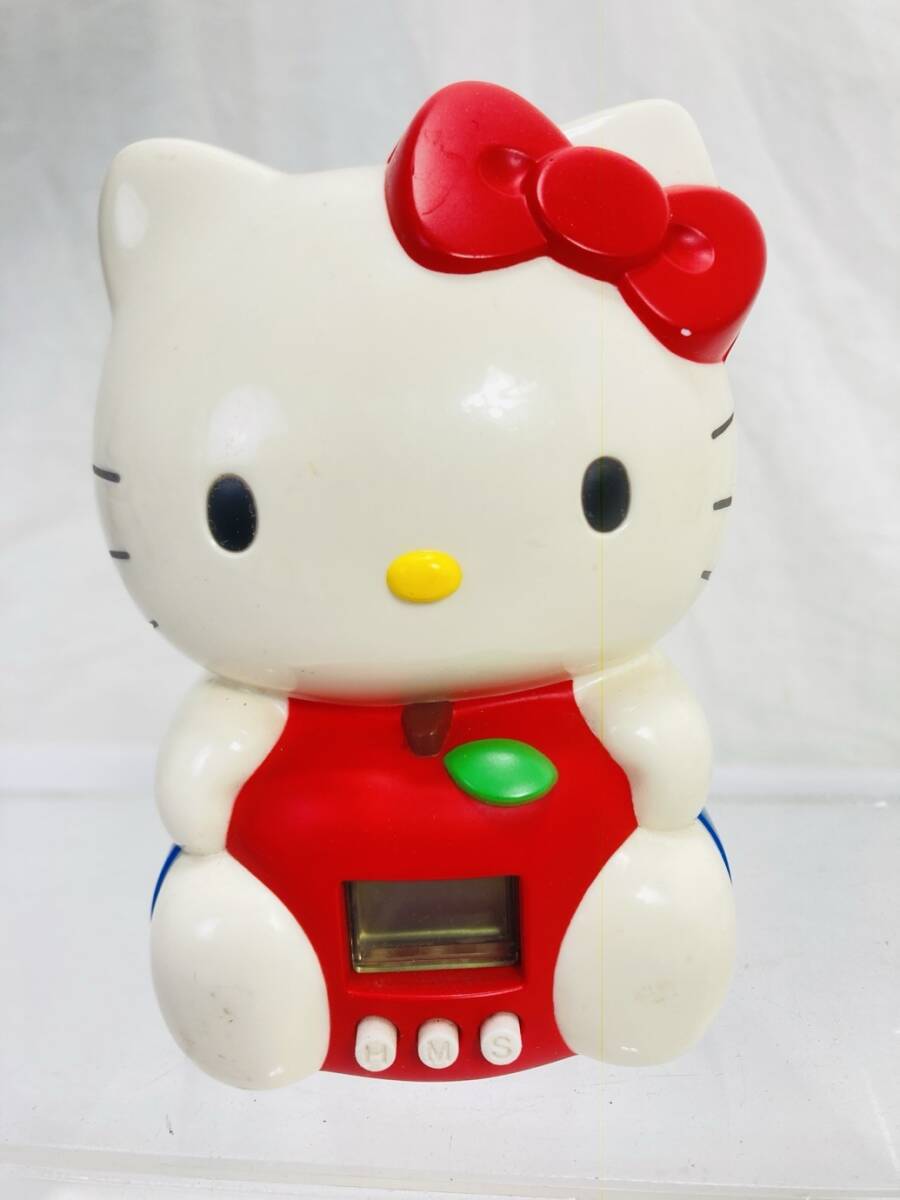 当時物 サンリオ ハローキティ りんご 目覚まし時計 置時計 TT-251212001