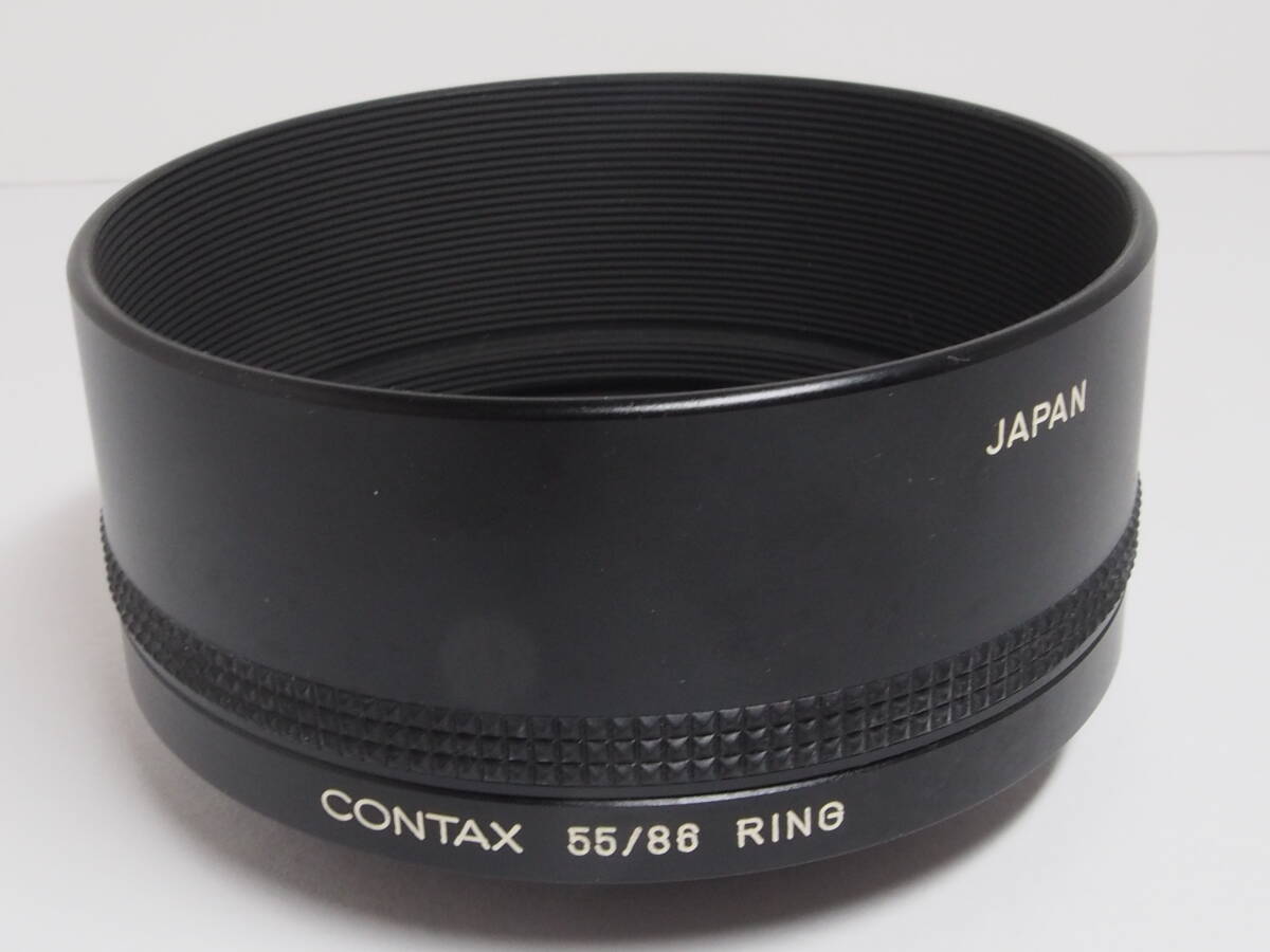 ★並品★コンタックス CONTAX 55 /86 RING METAL HOOD4#1066