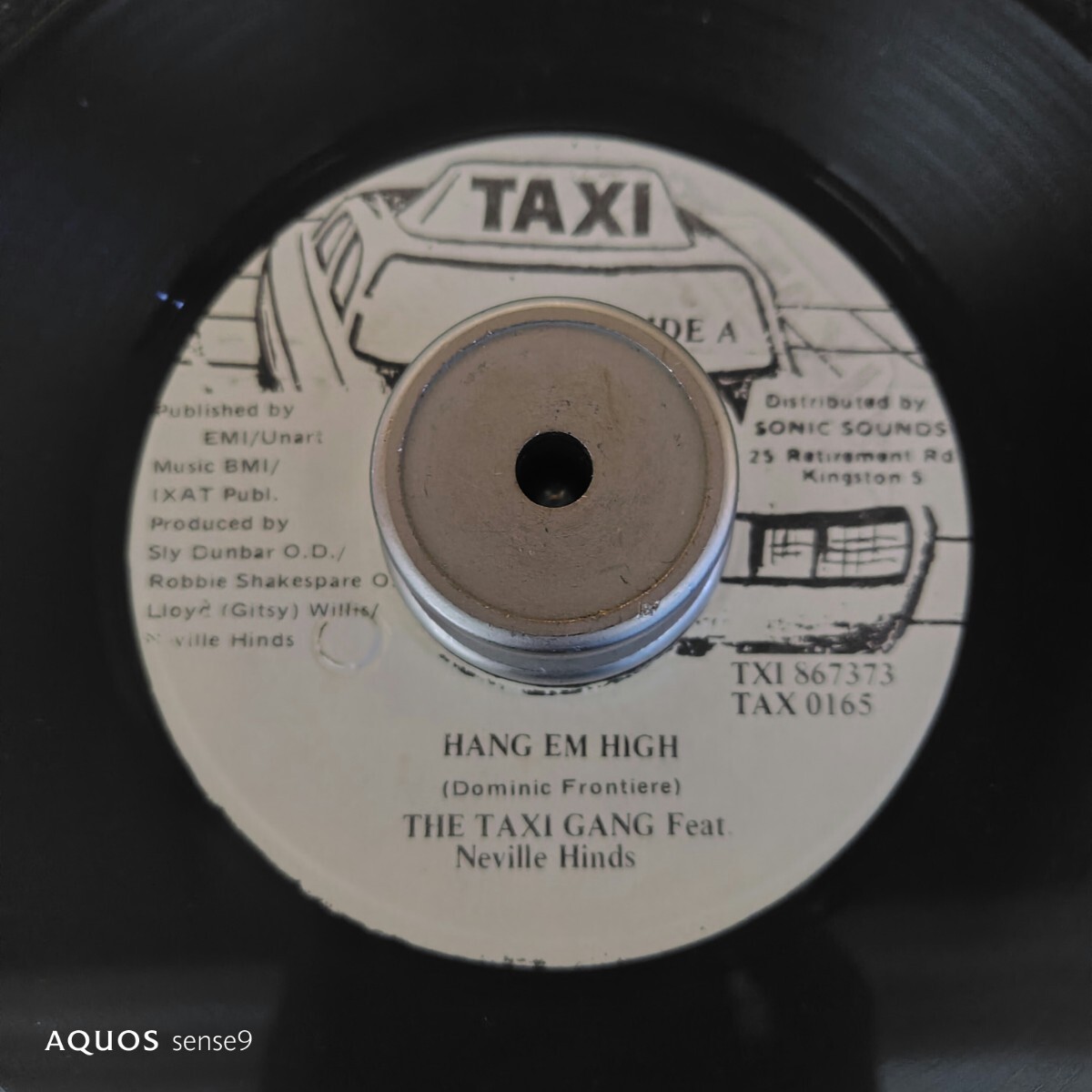the taxi gang hang em high ep 7inch booker t ダンスホール　レゲエ　カバー　dancehall reggae オルガン　インスト　スライ&ロビー