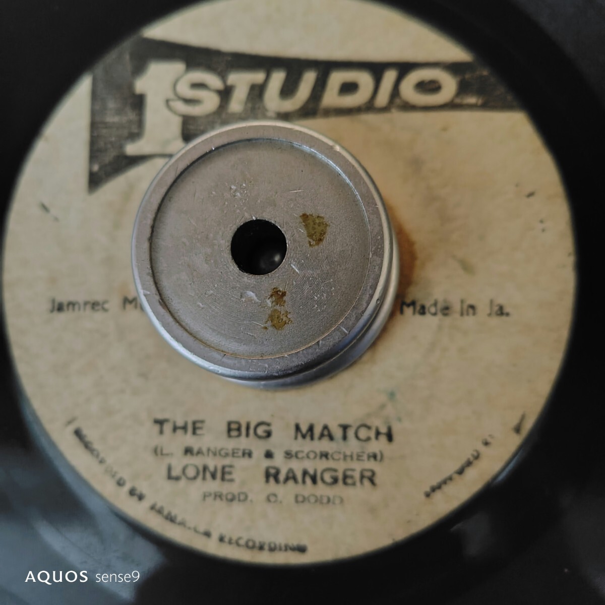 lone ranger the big match ep 7inch スタジオワン　ダンスホール　クラシック　studio one dancehall classic レゲエ reggae オリジナル盤