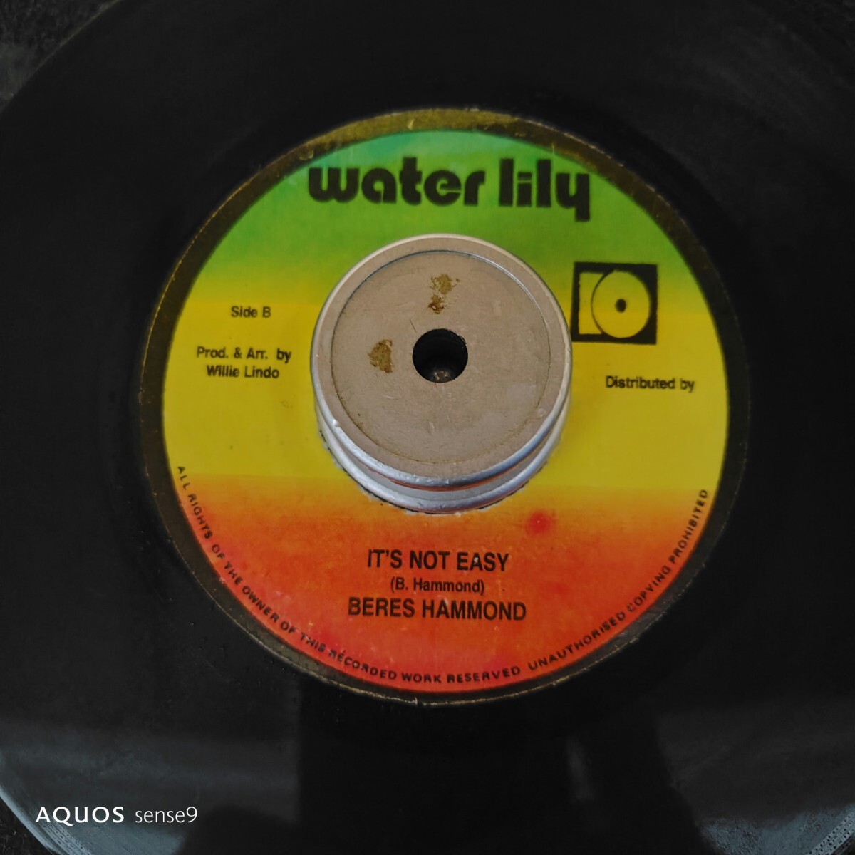 ベレス　ハモンド　beres hammond it's not easy oh i miss you ep 7inch ラバーズ　ロック　lovers rock ソウル　レゲエ　soul reggae