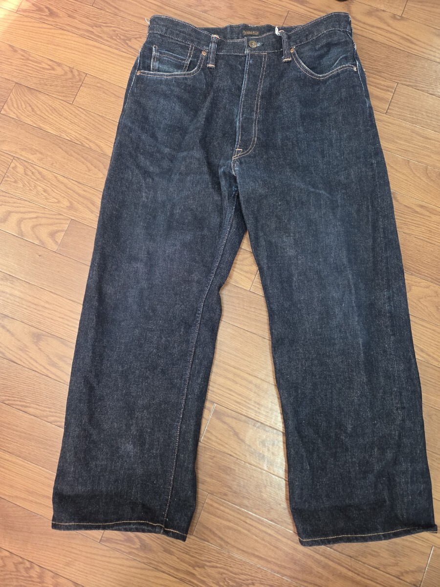 ①　アットラスト　at last&co 　超希少　初期lot.107 w34　ワークパンツ/ブッチャープロダクツ　atlast 