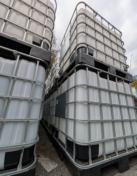 IBCコンテナ　貯水タンク　1000L　水タンク　災害用　農業用　タンク　ポリタンク　用途いろいろ　山口県＊IC