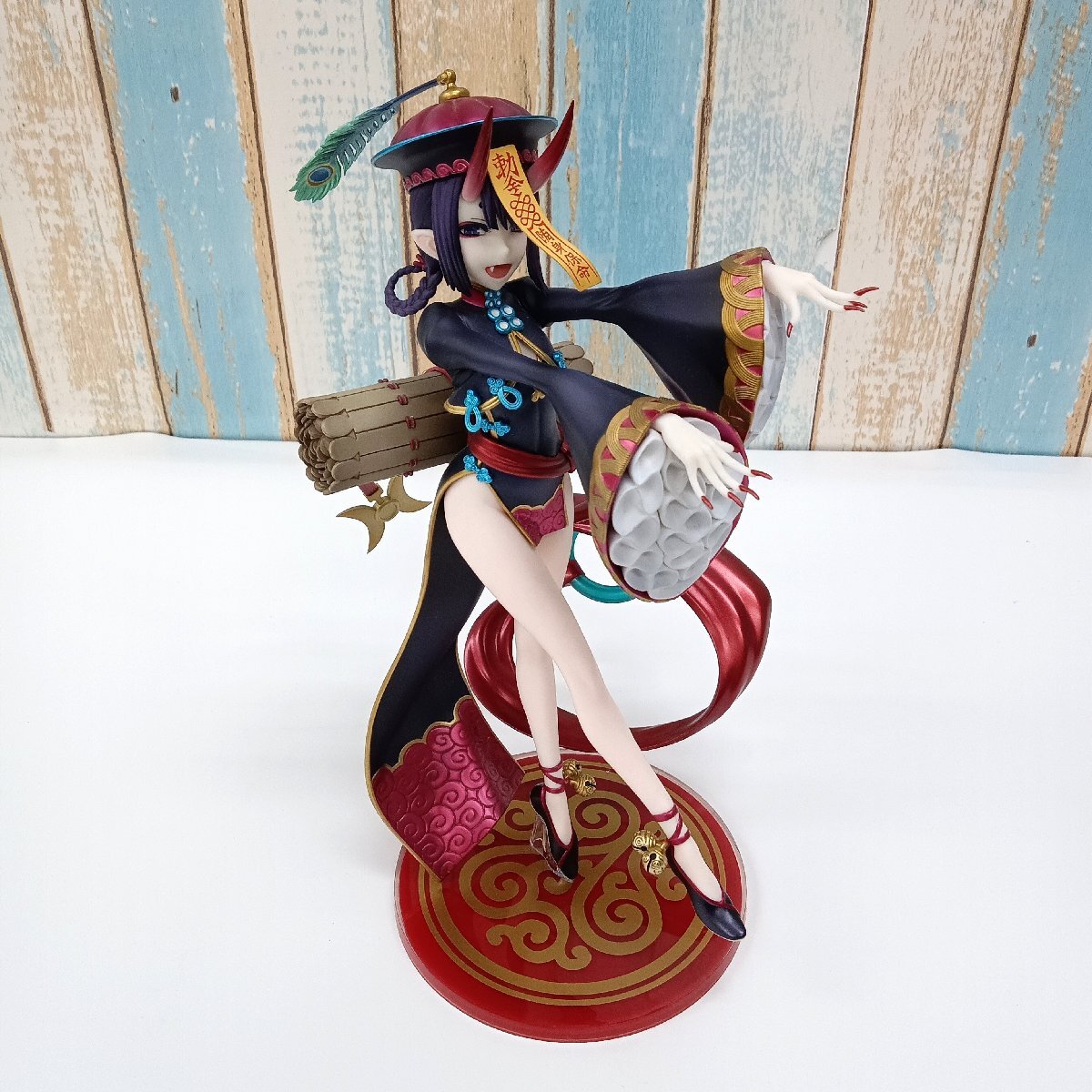 キューズQ Fate/Grand Order アサシン/酒呑童子 英霊祭装 1/7 完成品フィギュア 箱なし ユーズド