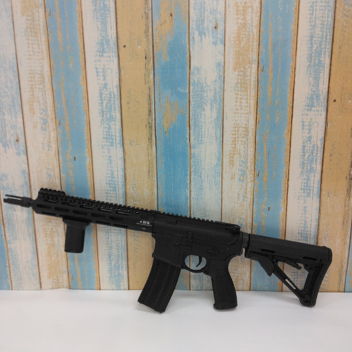ミリタリー BCM BCM-MCMR-10 SBR 電動ガン BCM4 (本体のみ) 対象年齢18歳以上 (箱・説明書なし) ユーズド