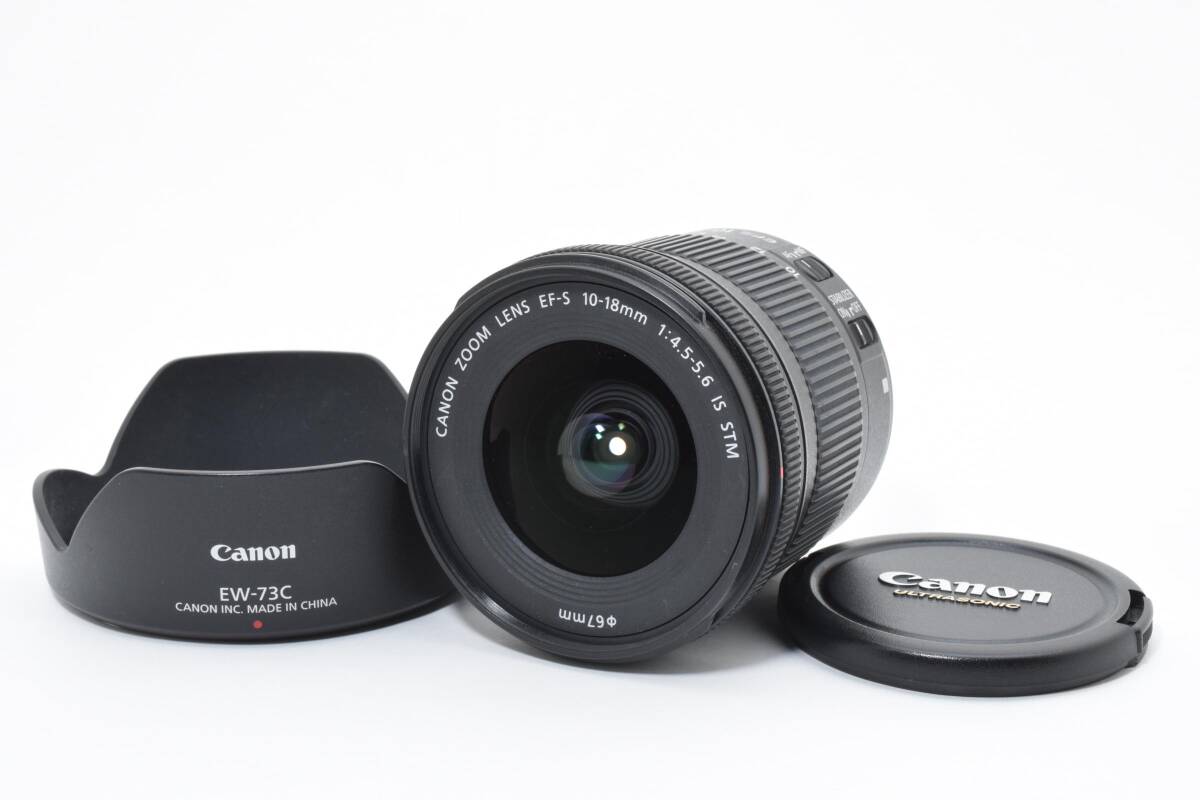 ★美品★ Canon キヤノン EF-S 10-18mm F4.5-5.6 IS STM #3668