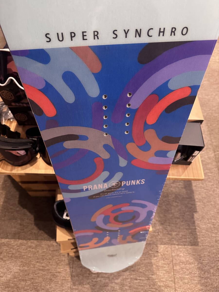 プラナパンクス　pranapunks スノーボード　スーパーシンクロ　パウダー　159cm ダウンチル　新品
