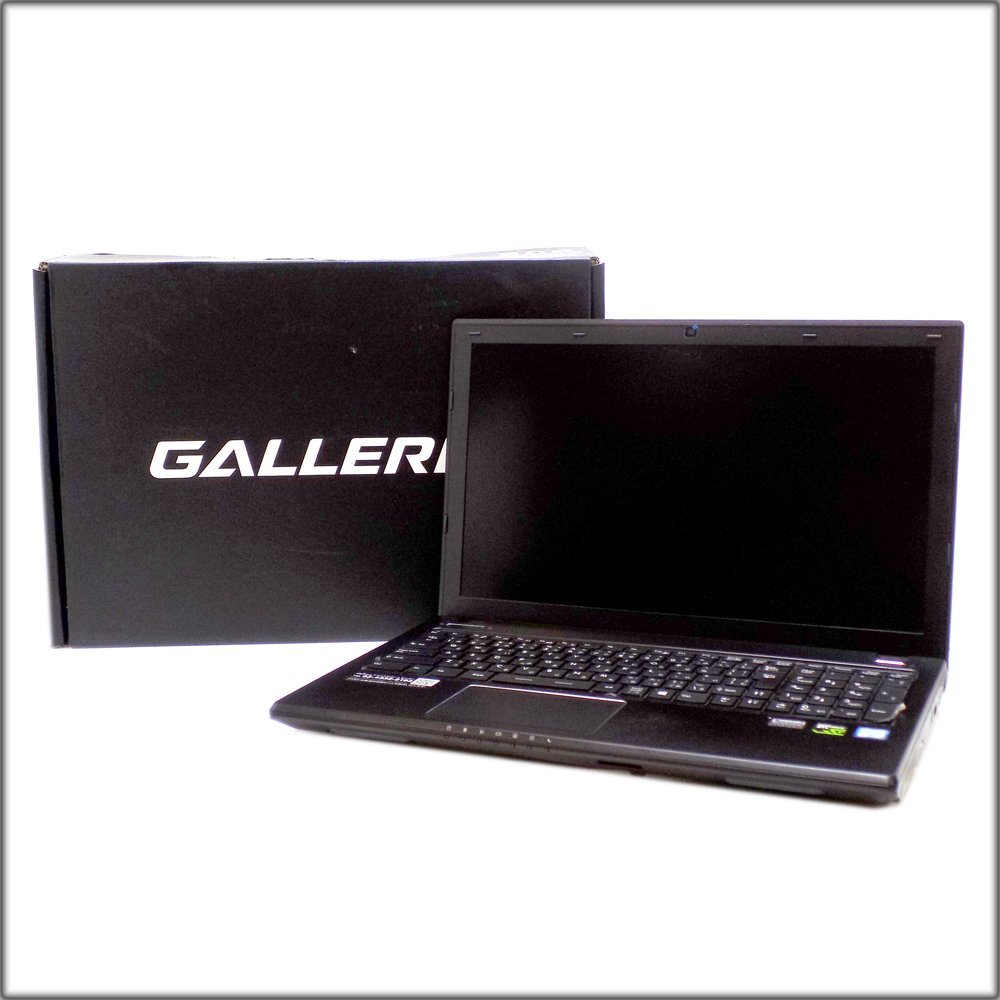 ジャンク品/BIOS確認 ガレリア QSF960HE ノートPC i7-6700HQ/16GB 15.6インチ 本体 ストレージ無