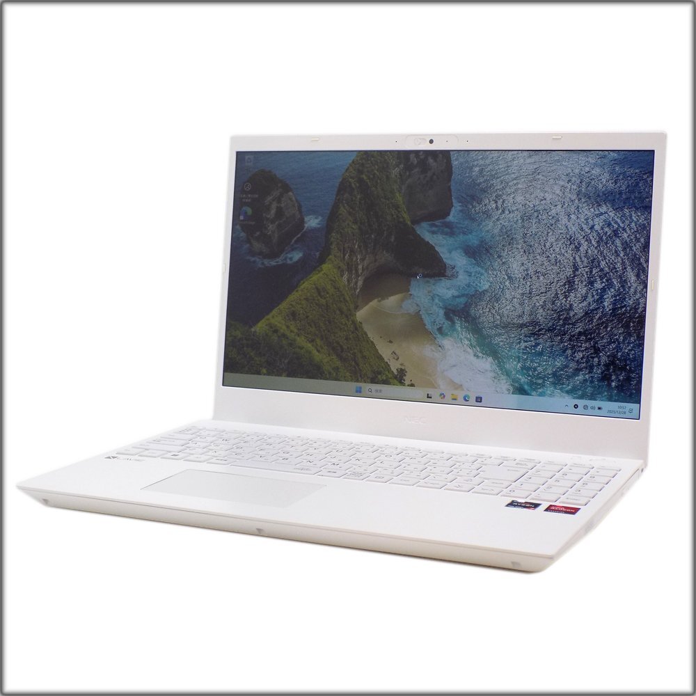 現状品/キーボード不良 NEC LAVIE N15 N156C/GAW PC-N156CGAW ノートPC Ryzen7-7730U/8GB/SSD256GB/Win11Home 15.6インチ 本体 箱無