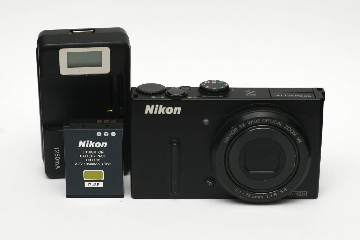 【極上美品】 Nikon COOLPIX P330 [black] 1/1.7 Sensor 動作確認済 [Near MINT / Tested] #146